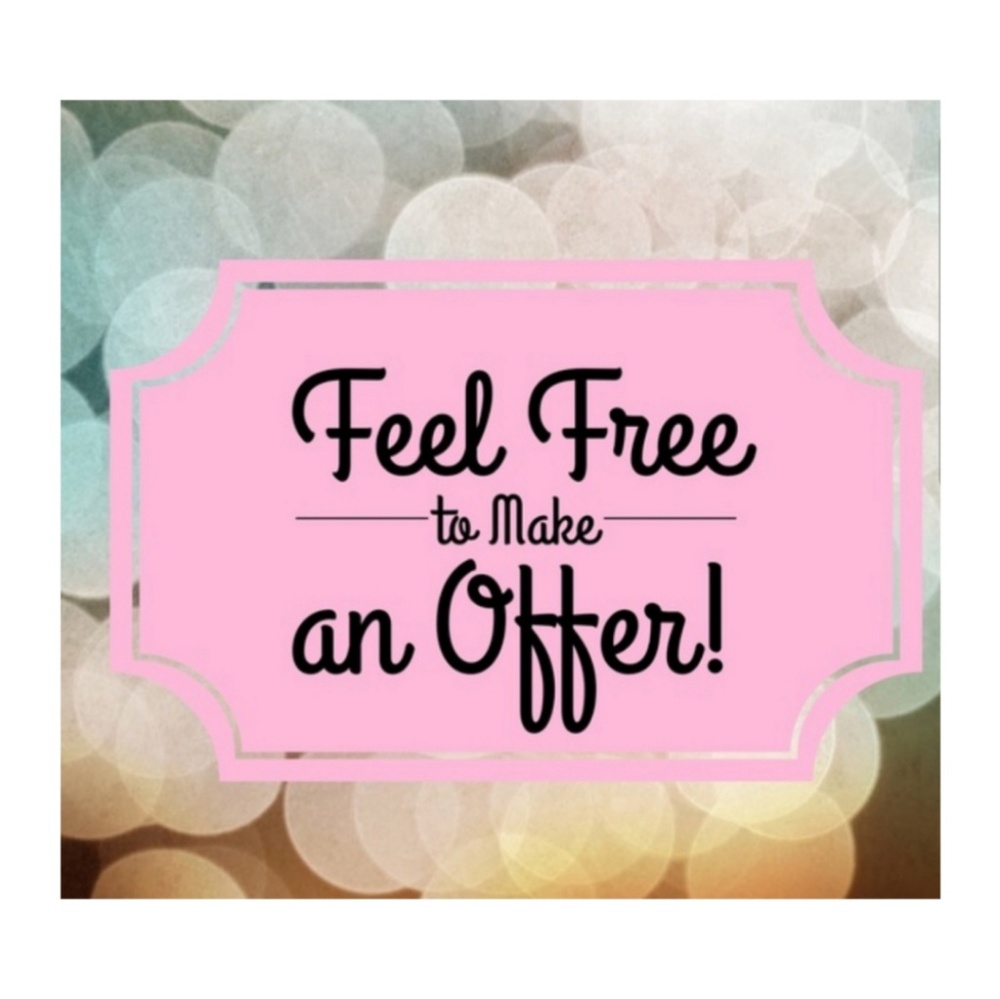 ❤️ALL REASONABLE OFFERS ARE WELCOME FOR CONSIDERATION!❤️